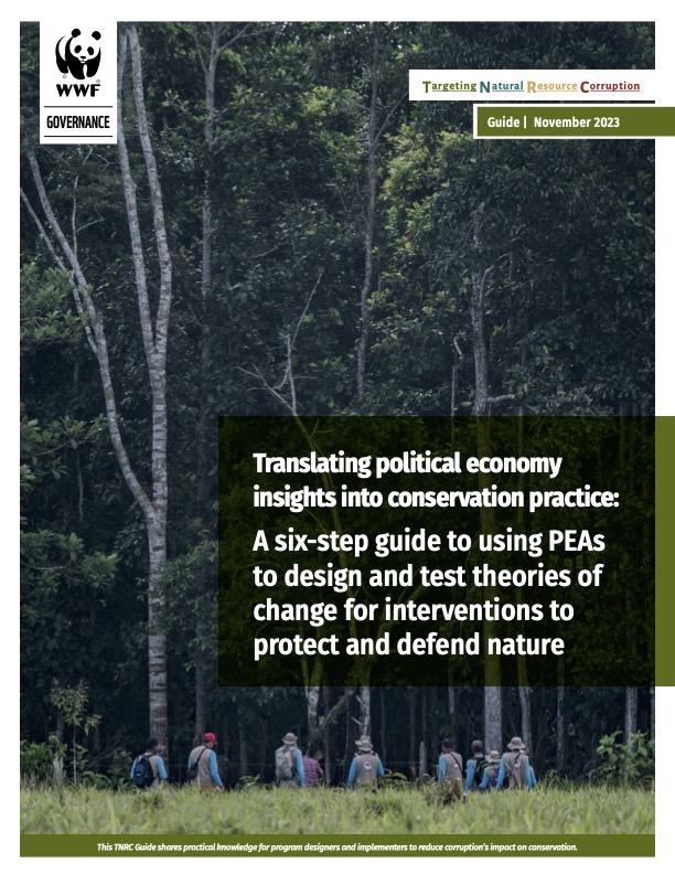Translating political economy insights into conservation practice. Photo: Luis Barreto/WWW-UK