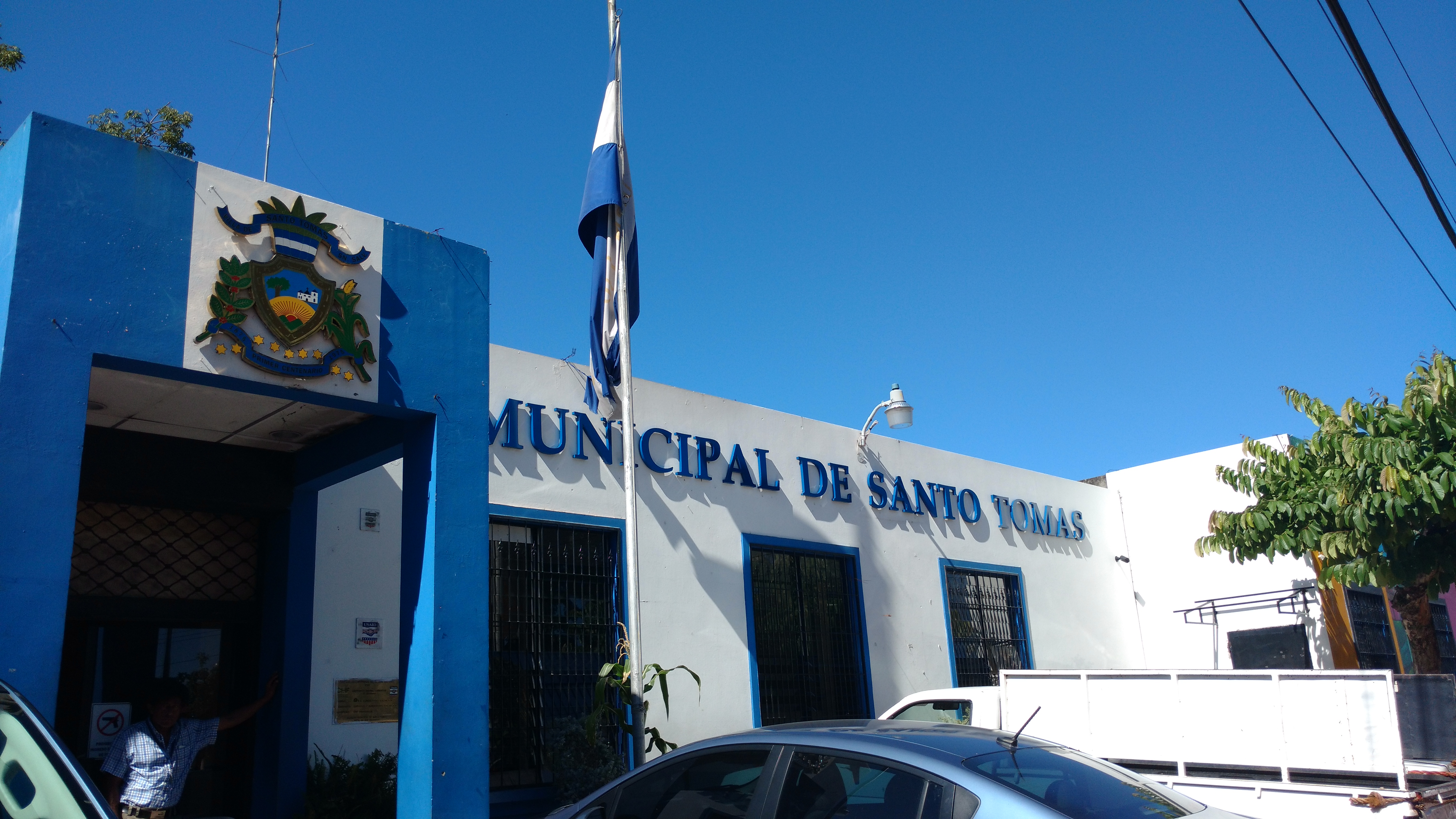 Santo Tomas municipal building, El Salvador