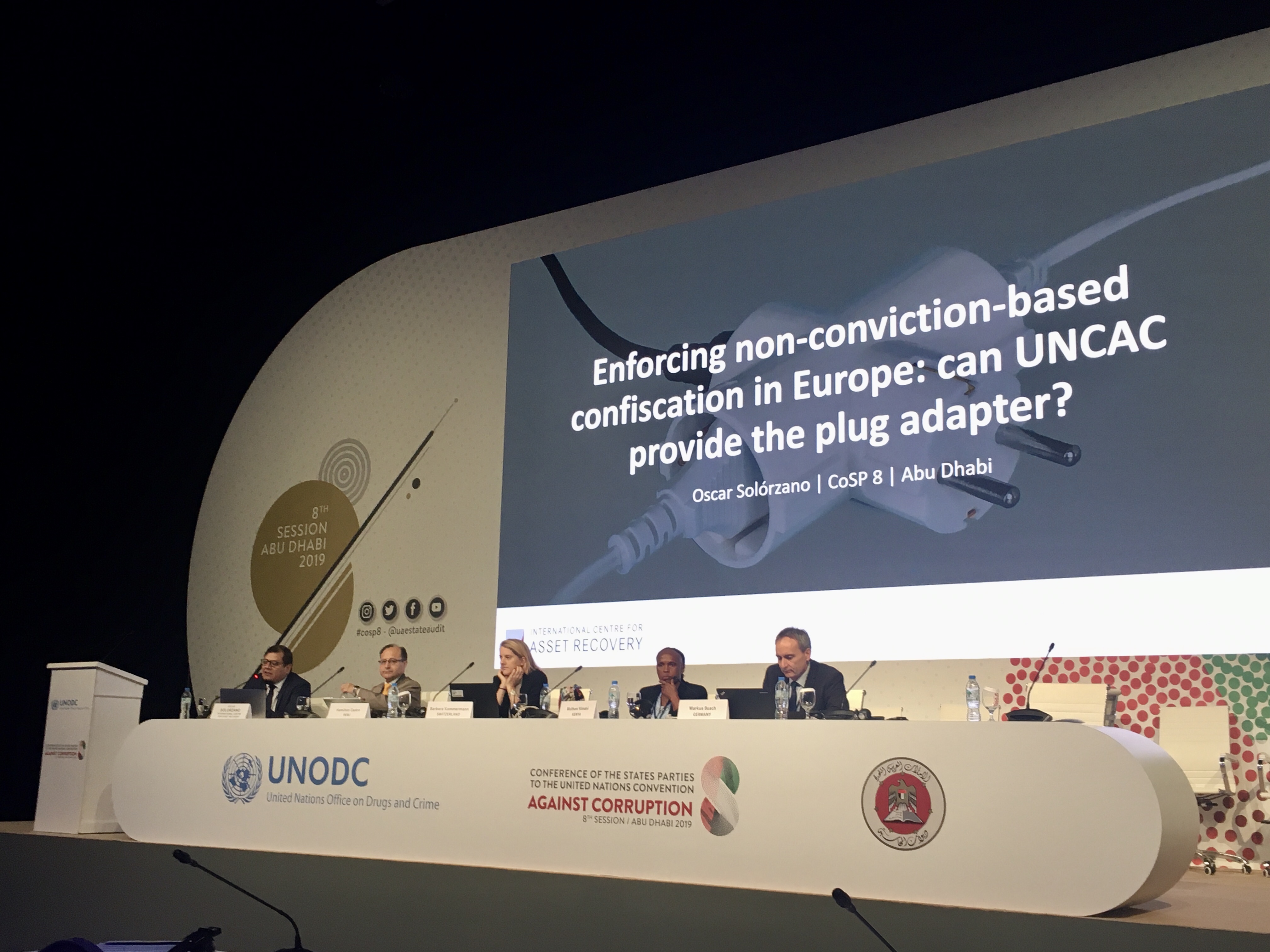 CoSP panel on asset recovery
