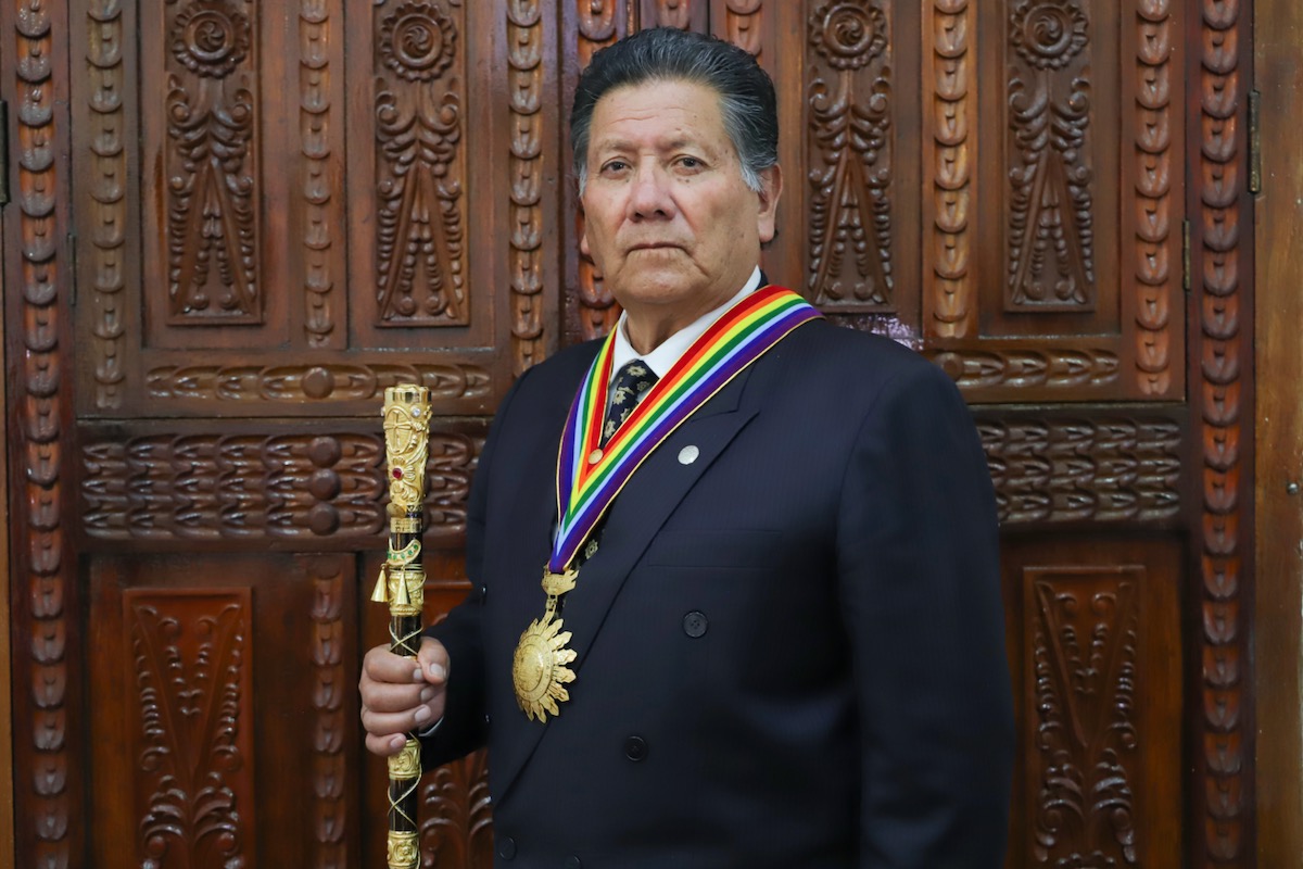 Ricardo Valderrama, Mayor of the Province of Cusco, Peru