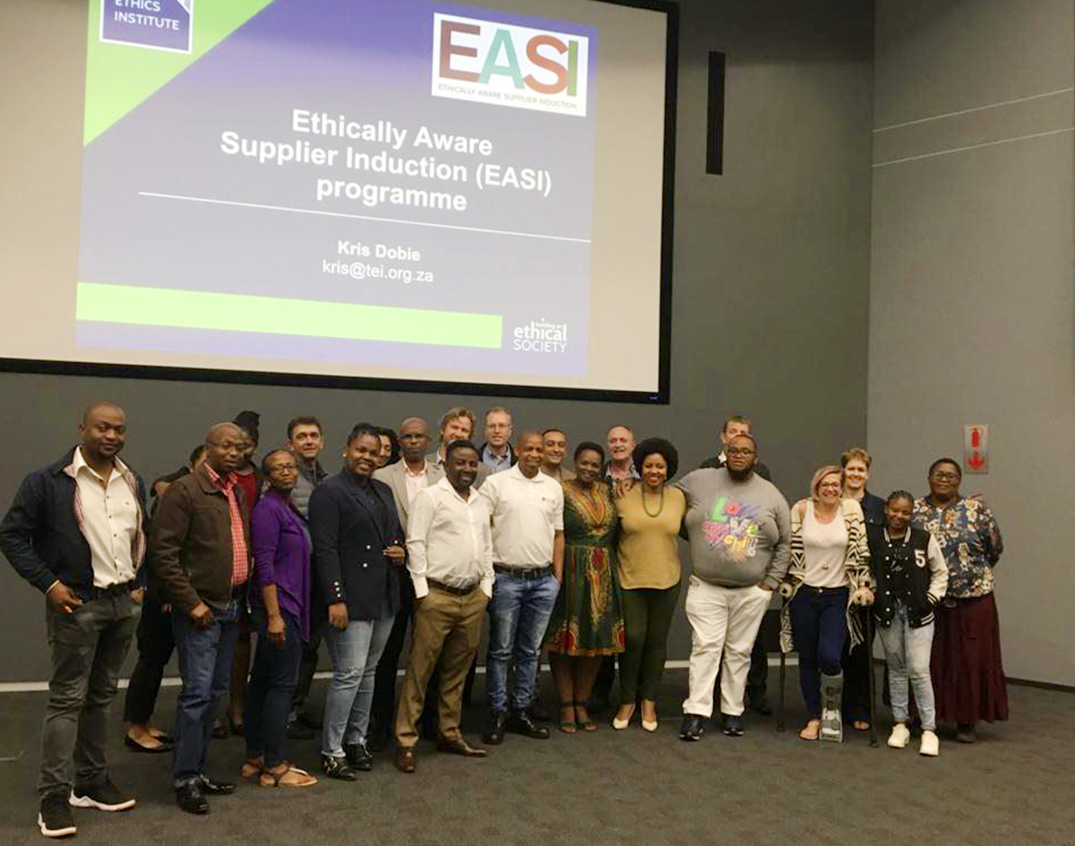 EASI workshop with The Ethics Institute