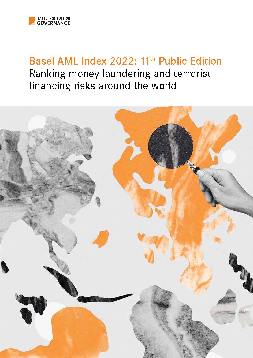 Cover page of Basel AML Index 2022